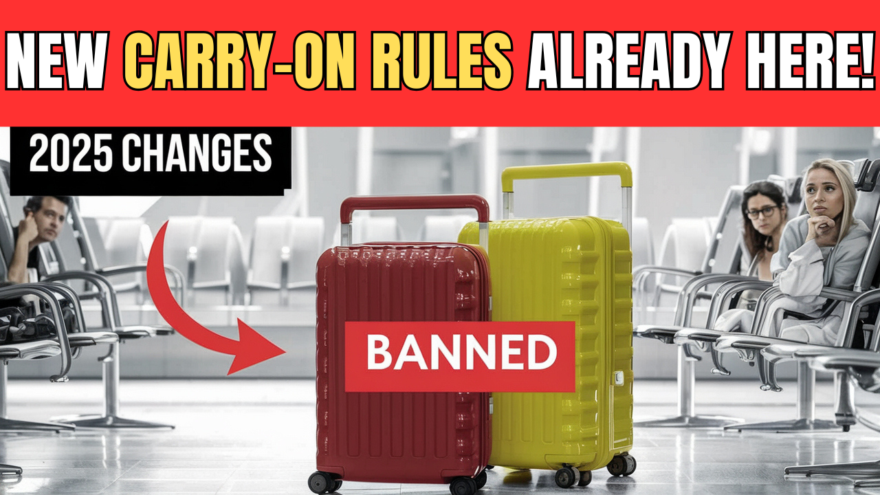 2025 Carry-On Rules EXPOSES Ridiculous Fees & Size Limits! - Travel